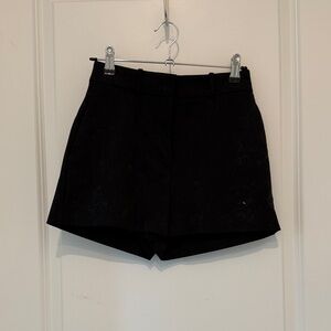 Aritzia High Waist Black Shorts
